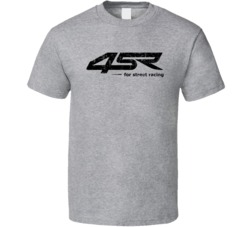 4SR For Street Racing Automobile Motorcycle Parts Cool Brand Logo T Sh