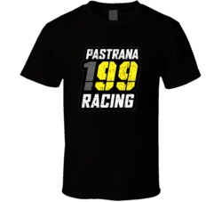 199 Travis Pastrana Racing Automobile Car Parts Cool Brand Logo T Shir
