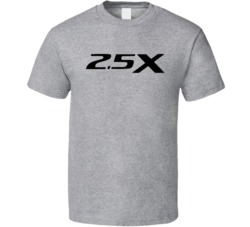 Subaru Forester 25 X Automobile Car Parts Cool Brand Logo T Shirt