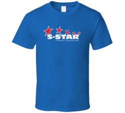 5-Star Exhaust And Quick Lube Automobile Car Parts Cool Brand Logo T S