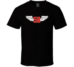 58 Wings Automobile Car Parts Cool Brand Logo T Shirt