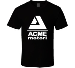 ACME Motori Automobile Car Parts Cool Brand Logo T Shirt