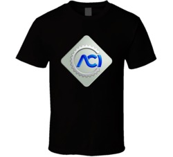 ACI Emblem Automobile Car Parts Cool Brand Logo T Shirt