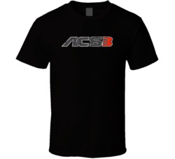 ACS3 Automobile Car Parts Cool Brand Logo T Shirt