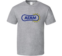 AFAM Automobile Motorcycle Parts Cool Brand Logo Emblem T Shirt