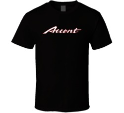 Hyundai Accent Automobile Car Parts Cool Brand Logo T Shirt
