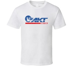 AKT Motos Automobile Car Auto Motor Parts Cool Brand Logo Emblem T Shi