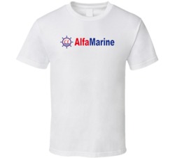 Alfamarine Automobile Car Auto Motor Parts Cool Brand Logo Emblem T Sh