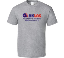 Aklas Automobile Car Auto Motor Parts Cool Brand Logo Emblem T Shirt