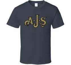 AJS Motorcycles Automobile Car Auto Motor Parts Cool Brand Logo Emblem