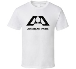 American Parts Automobile Car Auto Motor Parts Cool Distressed Brand L
