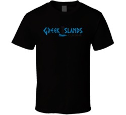 Greek Islands Cuisine Logo Popular Greek Food Restaurant Greece Fan Gi