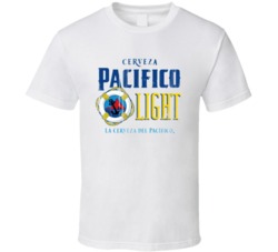 Pacifico Light Logo Popular Beer Liquor Alcohol Drink Fan Gift T Shirt