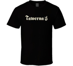 Tawerna Logo Popular Fish Restaurant Food Fan Gift T Shirt