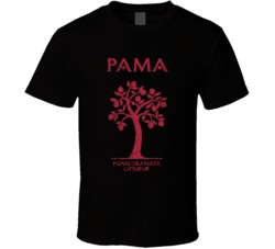 Pama Pomegranate Liqueur Logo Popular Alcohol Drink Fan Gift T Shirt