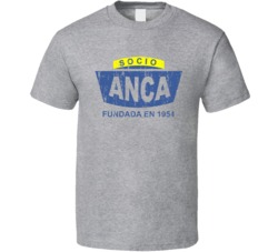 ANCA Automobile Car Parts Cool Distressed Style Brand Logo Emblem T Sh