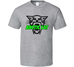 Arctic Cat Snowmobile Automobile Car Parts Cool Distressed Style Brand