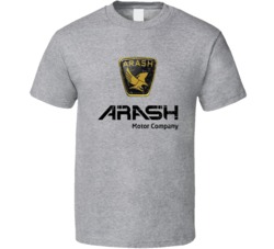 Arash Motor Company Automobile Car Parts Cool Distressed Style Brand L