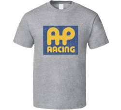 AP Racing Automobile Car Parts Cool Distressed Style Brand Logo Emblem