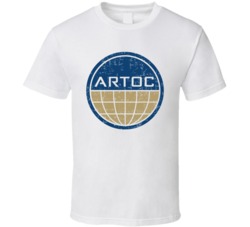 Artoc Automobile Car Parts Cool Distressed Style Brand Logo Emblem T S