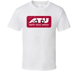 ATU Automobile Car Parts Cool Distressed Style Brand Logo Emblem T Shi