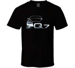 Audi Q7 Automobile Car Parts Cool Distressed Style Brand Logo Emblem T