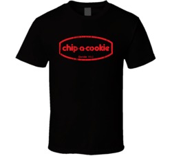 Chip A Cookie Logo Popular Dessert Restaurant Shop Food Fan Gift T Shi