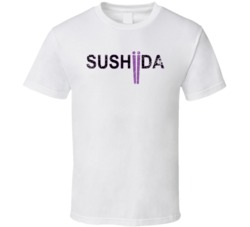 Sushida Logo Popular Sushi Restaurant Food Fan Gift T Shirt