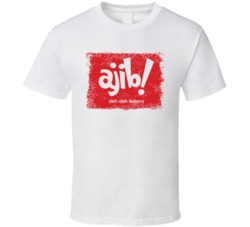 Ajib Logo Popular Brands Of The World Food Delivery Service Gift T Shi
