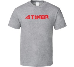 Atiker Automobile Car Parts Cool Distressed Style Brand Logo Emblem T 
