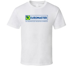 Euromaster Automobile Car Parts Cool Distressed Style Brand Logo Emble