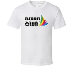 Assan Motor Club Automobile Car Parts Cool Distressed Style Brand Logo