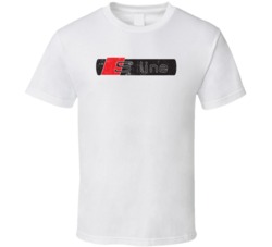 Audi S Line Automobile Car Parts Cool Distressed Style Brand Logo Embl