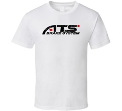 ATS Brake System Automobile Car Parts Cool Distressed Style Brand Logo