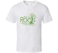 The Roots Coffee Bar Logo Popular Cafe Java Joe Restaurant Food Fan Gi