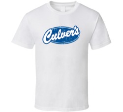 Culvers Logo Popular Burger Restaurant Food Fan Gift T Shirt