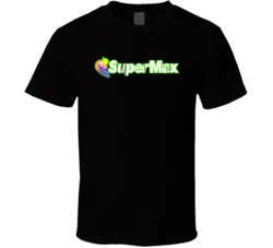 Super Max Logo Popular Brands Of The World Food Company Fan Gift T Shi