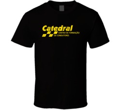 Auto Escola Catedral Automobile Car Parts Cool Distressed Style Brand 