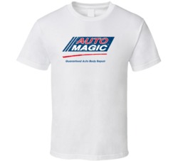 Auto Magic Automobile Car Parts Cool Distressed Style Brand Logo Emble