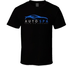 Auto Spa Automobile Car Parts Cool Distressed Style Brand Logo Emblem 