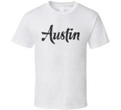 Austin Automobile Car Parts Cool Distressed Style Brand Logo Emblem T 