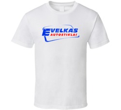Evelkas Autoglass Automobile Car Parts Cool Distressed Style Brand Log