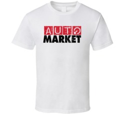 Auto Market Automobile Car Parts Cool Distressed Style Brand Logo Embl