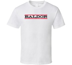 Baldor Automobile Car Parts Cool Distressed Style Brand Logo Emblem T 
