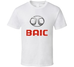 Baic Automobile Car Parts Cool Distressed Style Brand Logo Emblem T Sh