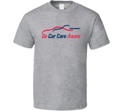 Be Car Care Aware Automobile Car Parts Cool Distressed Style Brand Log