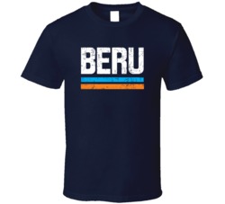 Beru Automobile Car Parts Cool Distressed Style Brand Logo Emblem T Sh
