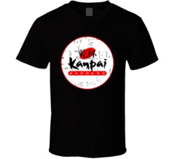 Kanpai Restaurante Logo Popular Japenese Cuisine Food Fan Gift T Shirt