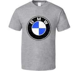 BMW Automobile Car Motorcycle Parts Cool Distressed Style Brand Logo E