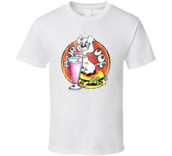 Bur Dog Lanchonete Logo Popular Food Brand Company Fan Gift T Shirt